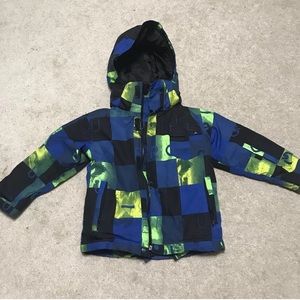 Quiksilver toddler boys Mission snow jacket